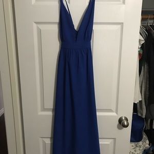 Monk & Lou royal blue mid length dress